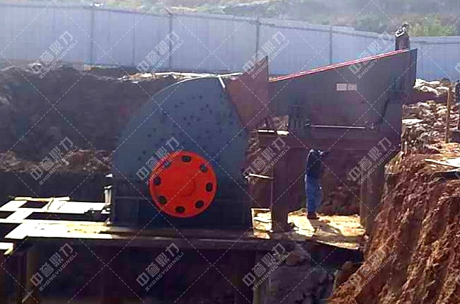 1510破碎机使用现场